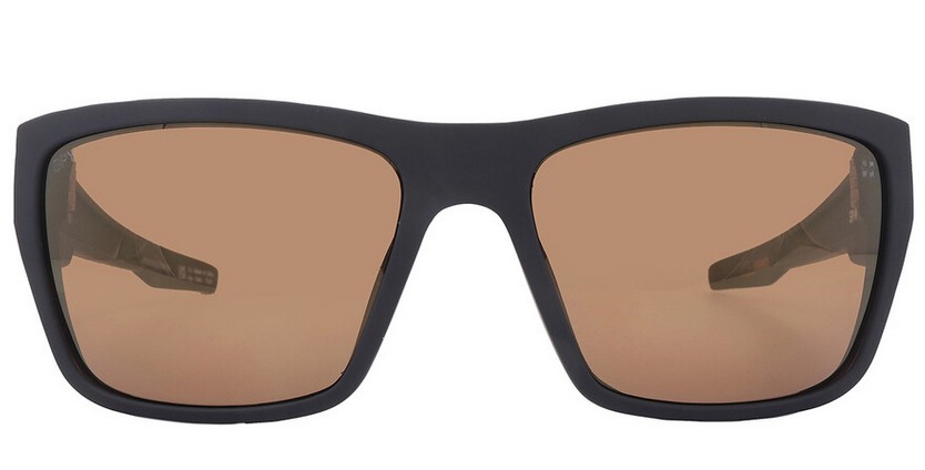 Spy DIRTY MO 2 HD Plus Bronze with Gold Spectra Mirror Wrap Mens Sunglasses