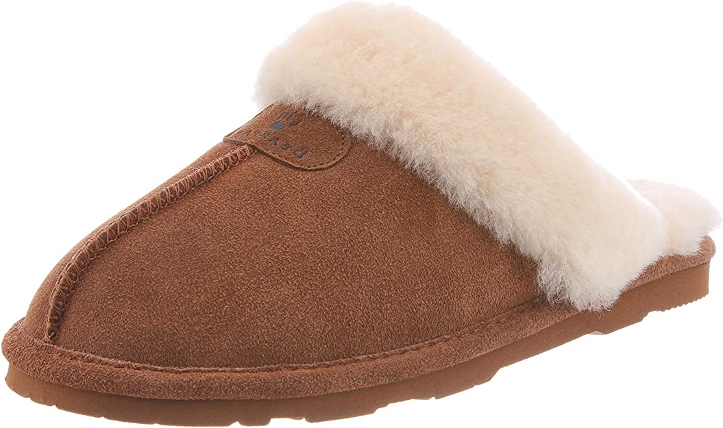 Bearpaw Womens Loki Slide Slipper - Hickory - Size 9