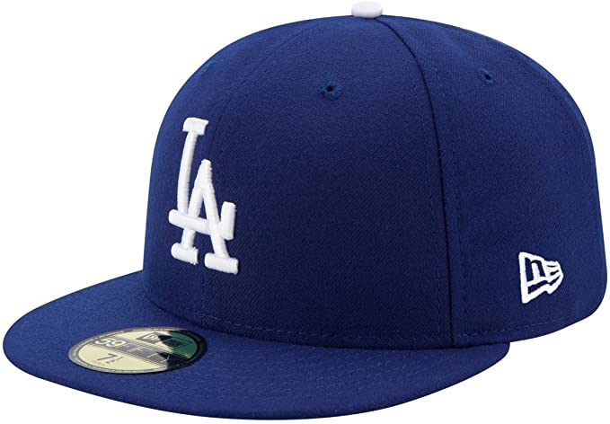 New Era 59FIFTY Los Angeles Dodgers MLB 2017 Authentic Collection On Field Game Fitted Cap - 7 1/8