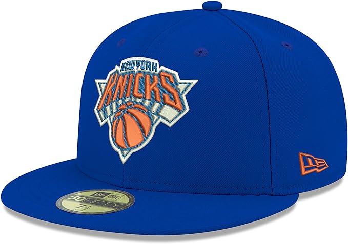 New Era NBA New York Knicks 59FIFTY Fitted Cap - Royal - 7 3/8