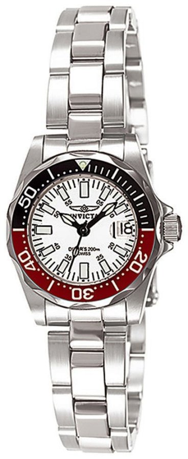 Invicta Stainless Steel   Pro Diver Ladies Watch   7062