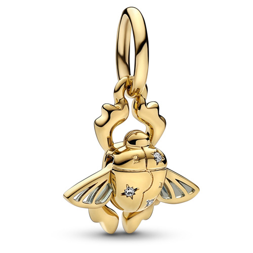 Pandora Disney Aladdin Scarab Beetle Dangle Charm