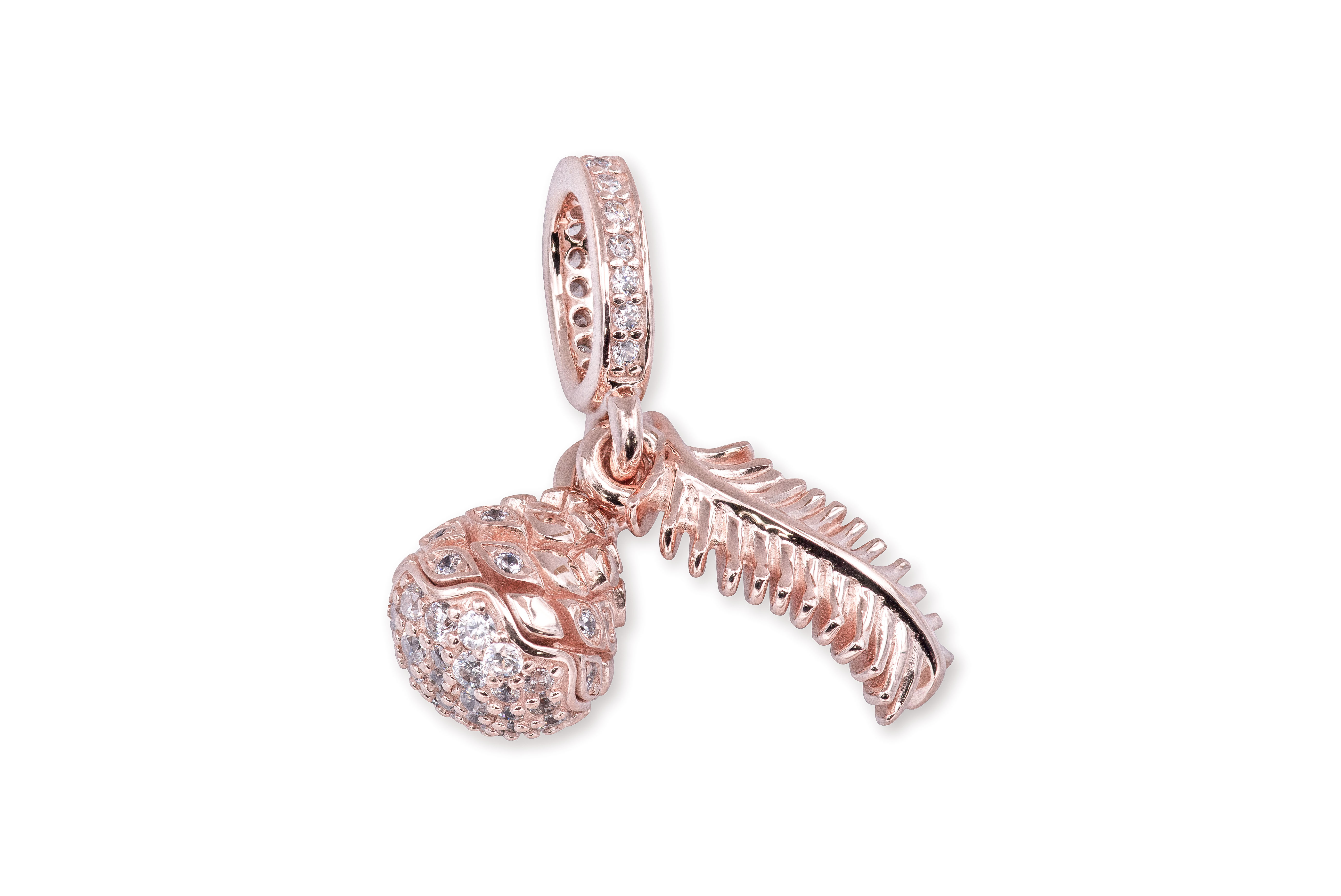 Pandora Sparkling Pine Cone Dangle Charm