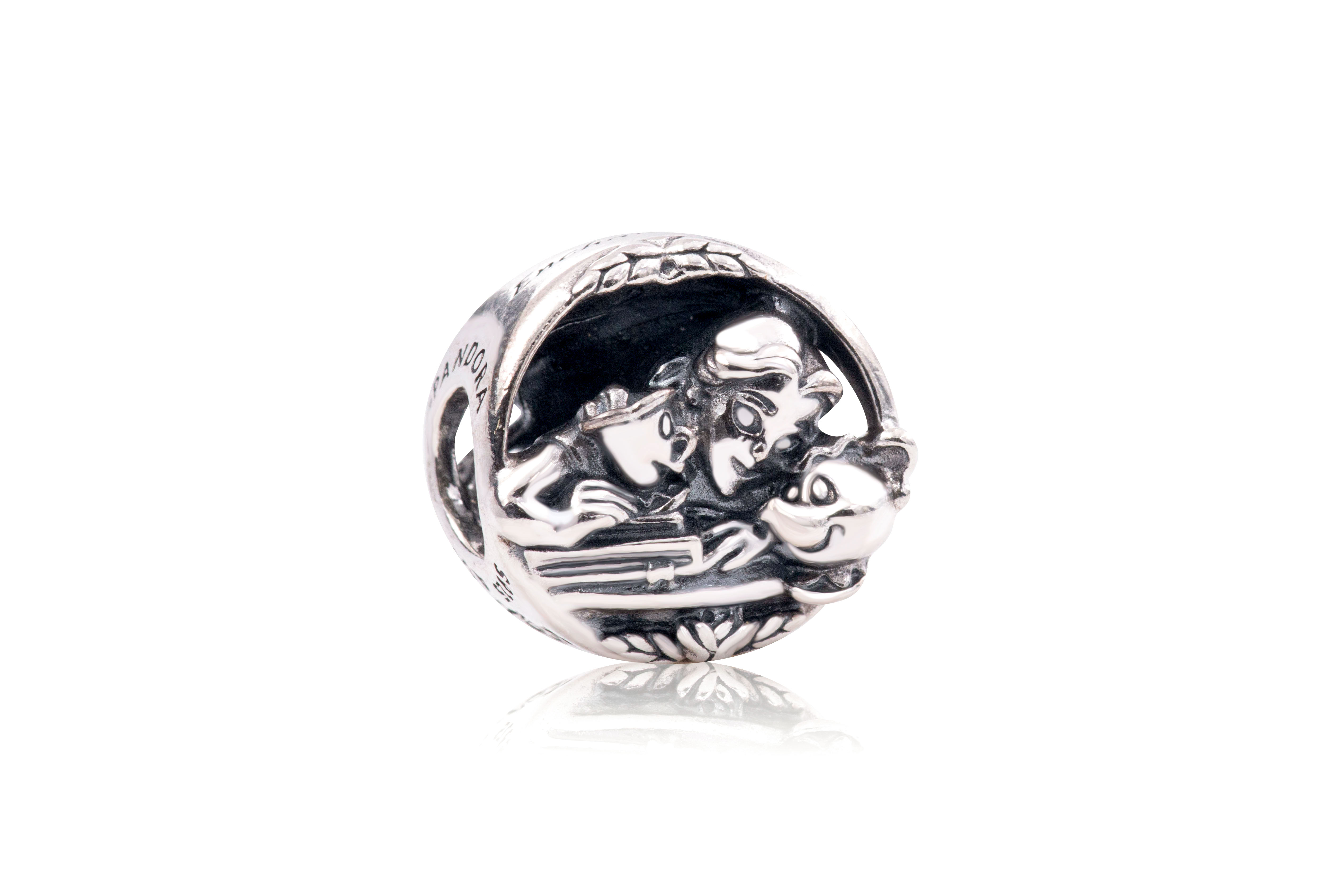 Pandora Disney Beauty And The Beast Belle And Friends Charm