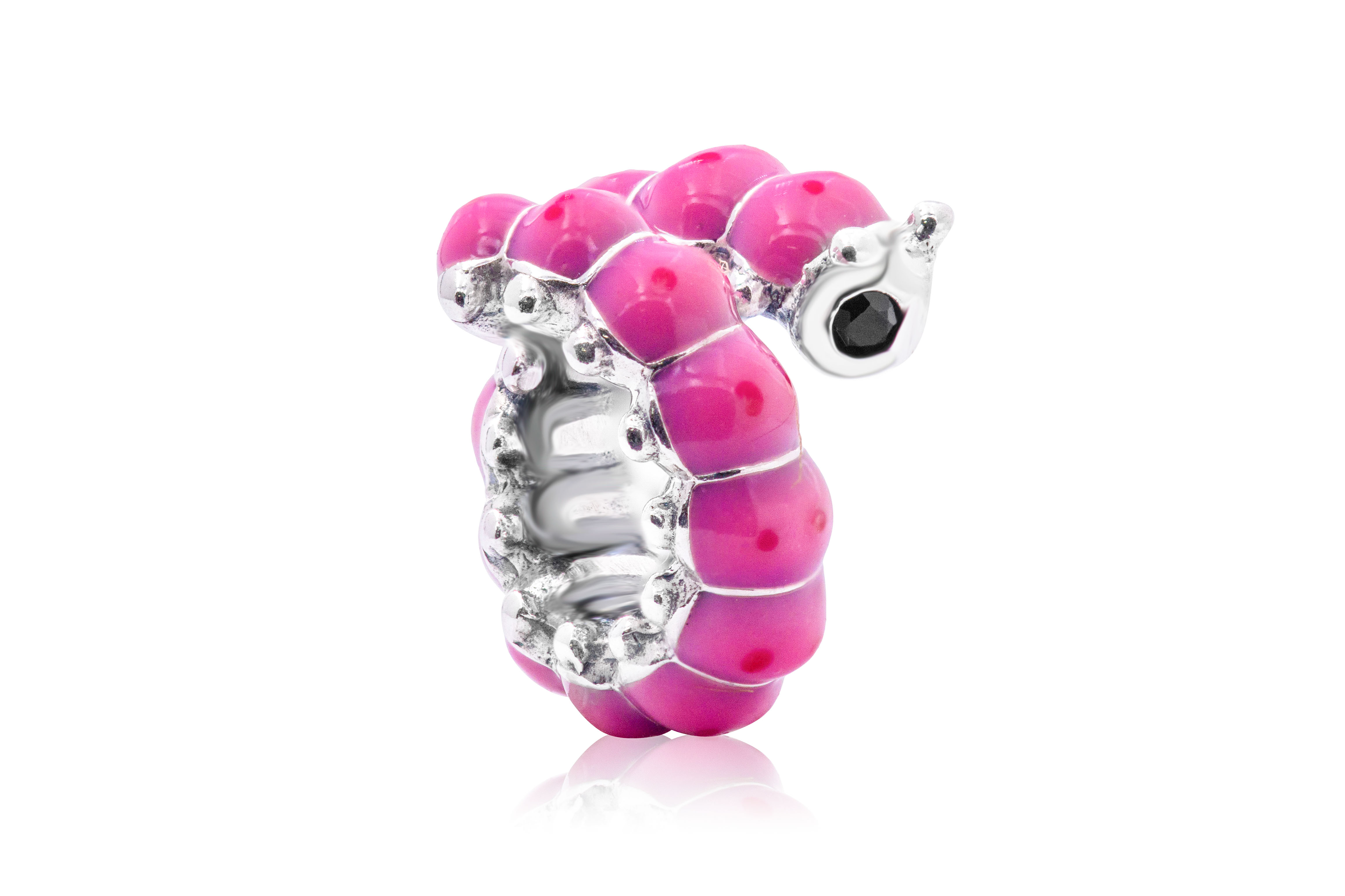 Pandora Moments Cute Curled Caterpillar Charm