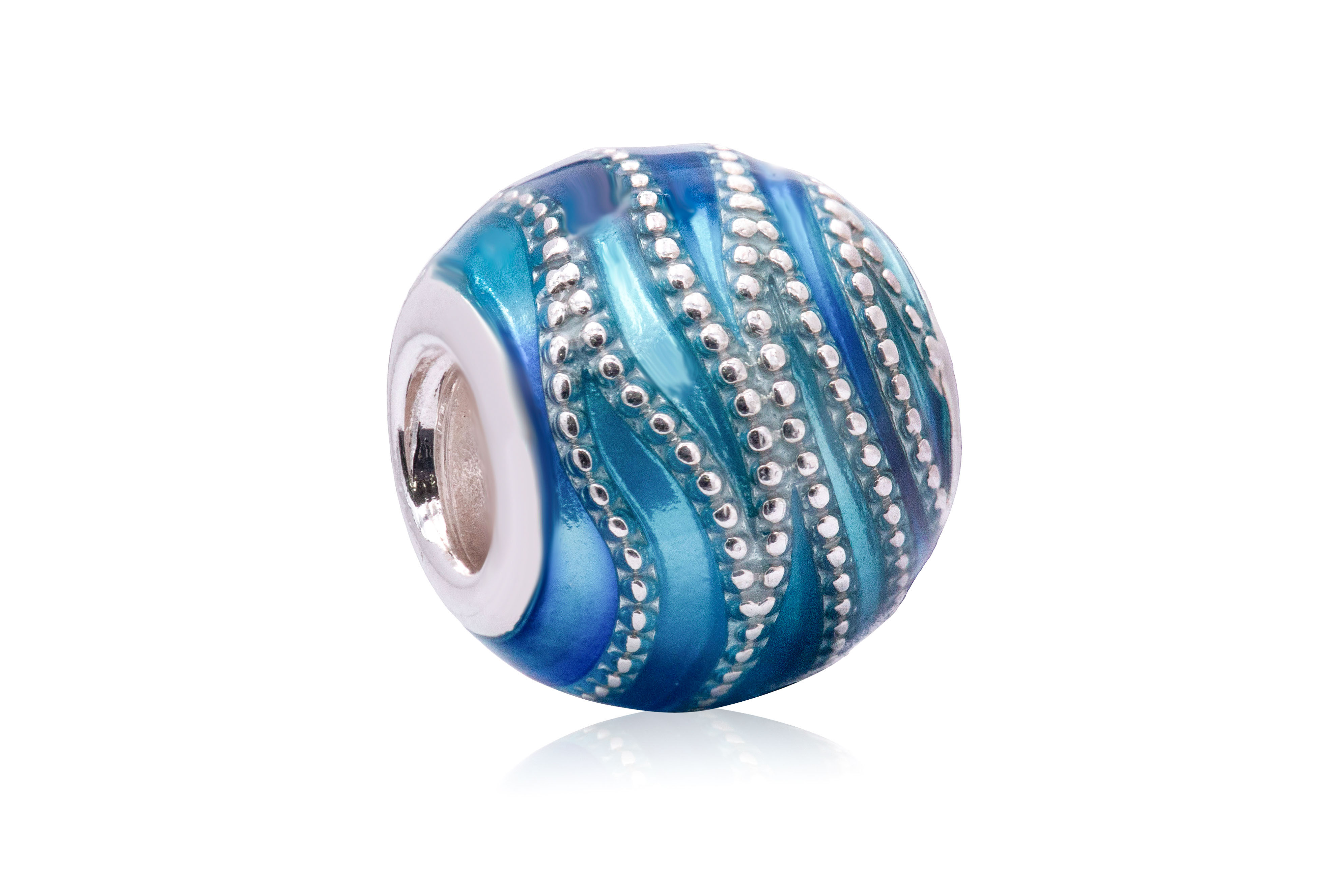 Pandora Blue Wave Charm