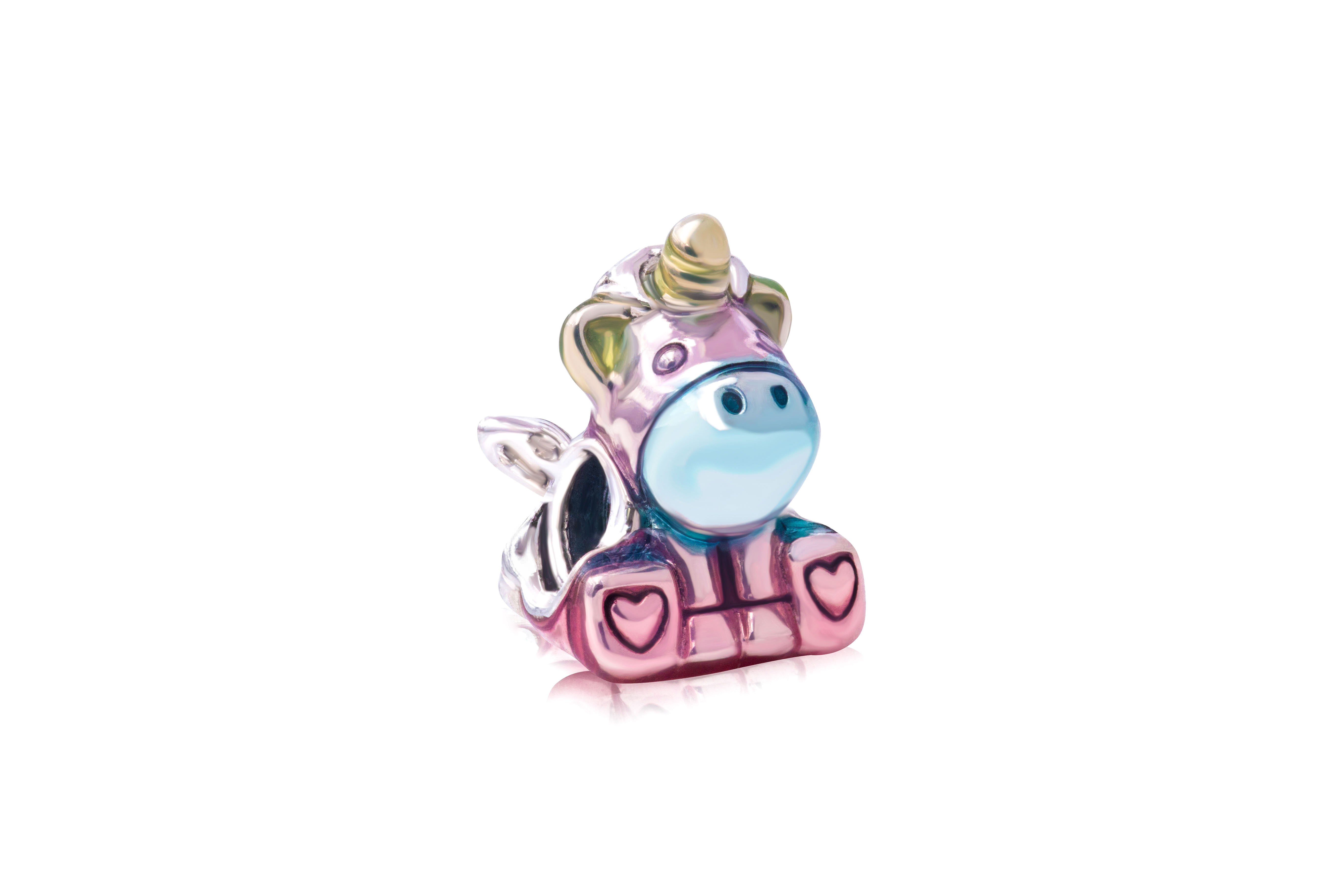 Pandora Colourful Rainbow Bruno the Unicorn Charm