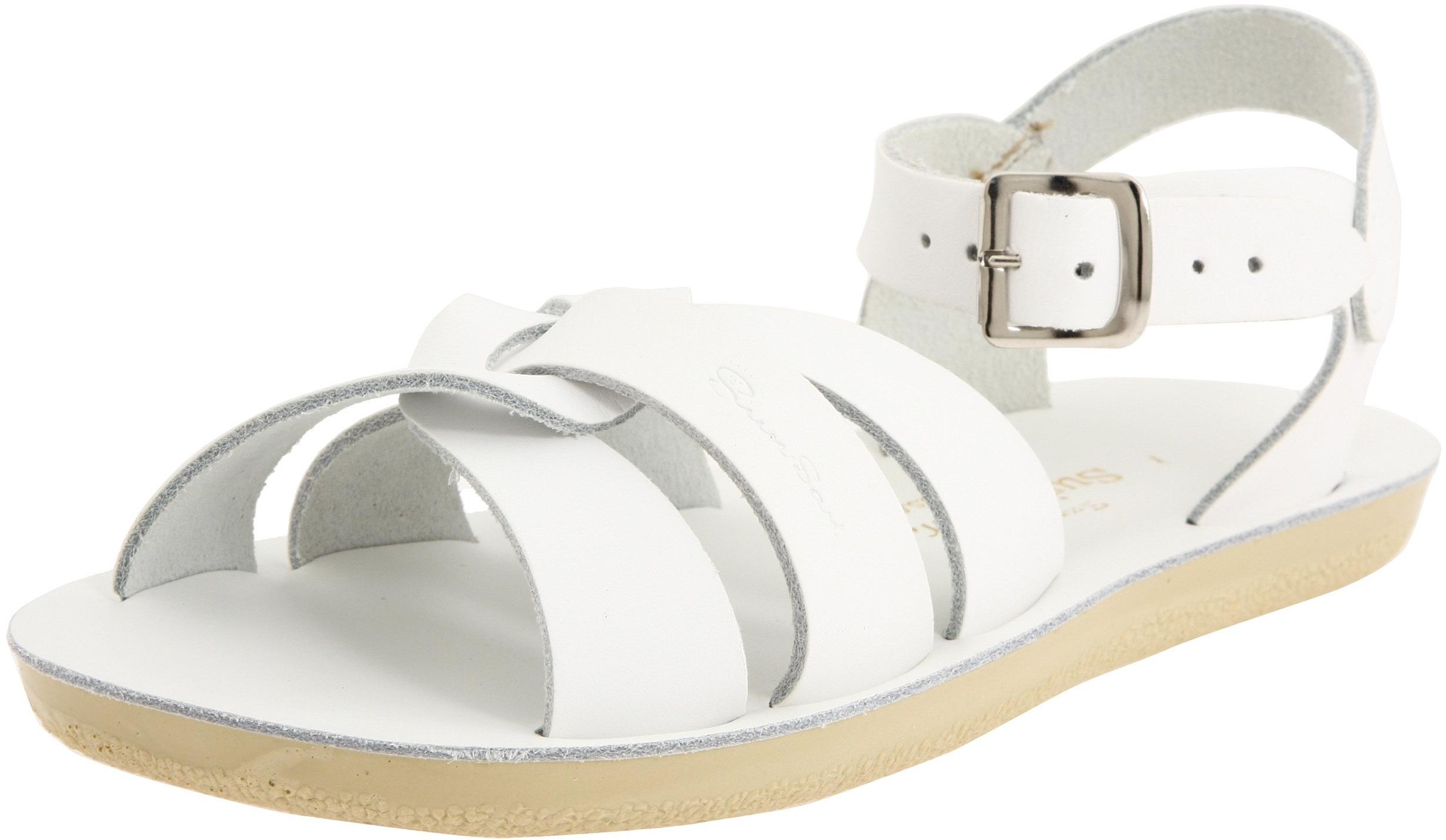 Salt Water Sandals by Hoy Shoe Sun-San Swimmer - White - Toddler 6 - 8003-WHITE-6