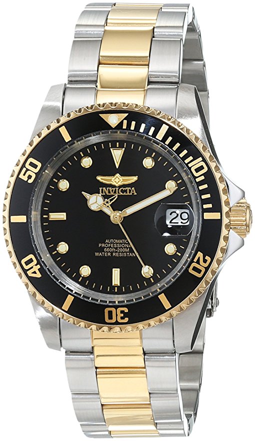 Invicta Pro Diver 18k Gold Ion Two-Tone Mens Watch 8927OB