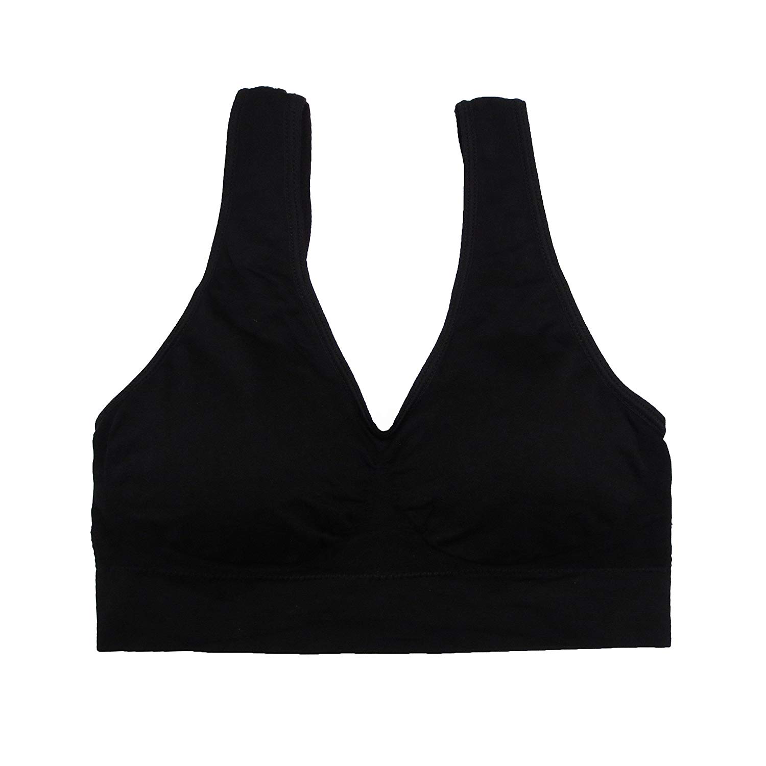 Coobie Seamless Comfort Bra - Black - Medium - 9060-BLACK-MED - (Open Box)