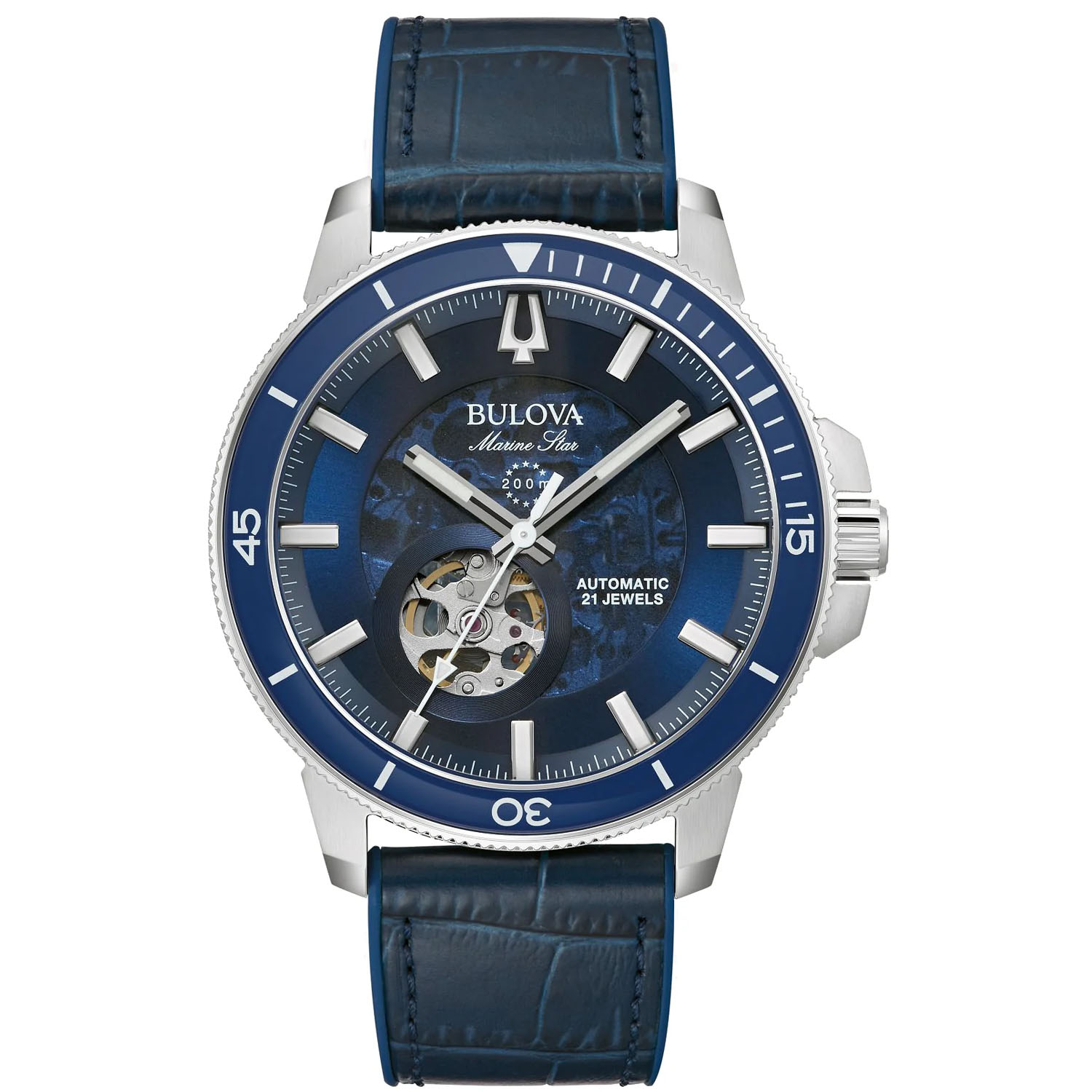 Bulova Marine Star Mens Watch 96A291