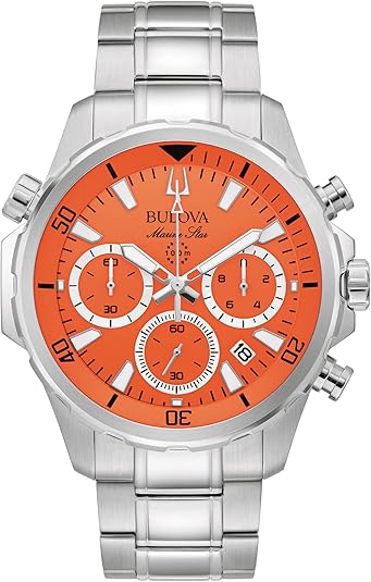 Bulova Marine Star Chronograph Mens Watch 96B395