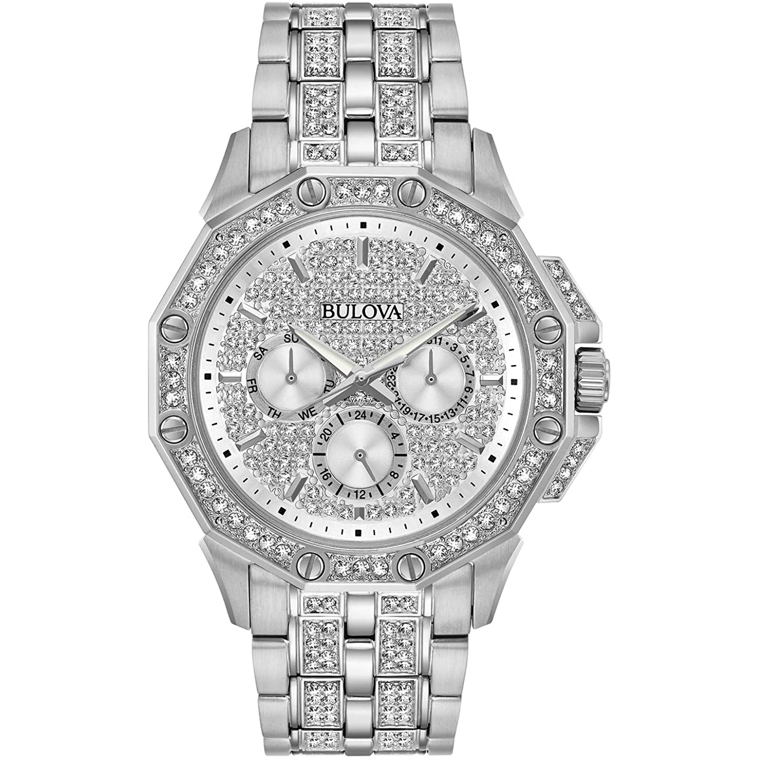 Bulova Crystal Octava Mens Watch
