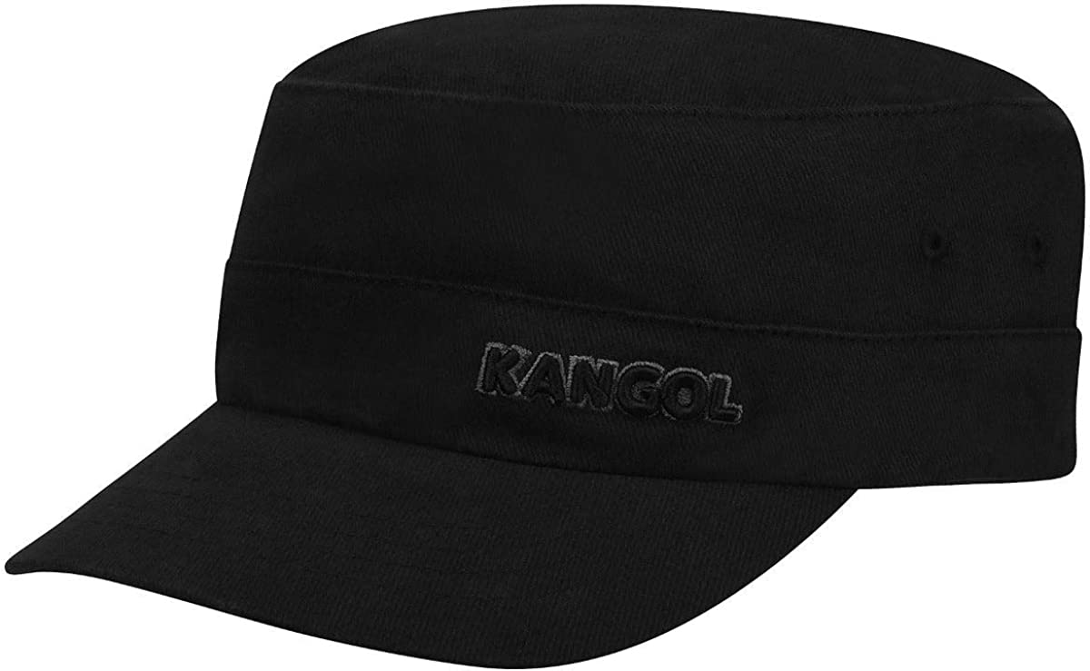 Kangol Cotton Twill Army Cap - Black - S-M