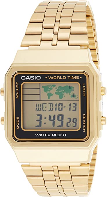 Casio Vintage World Time Mens Watch A500WGA-9DF