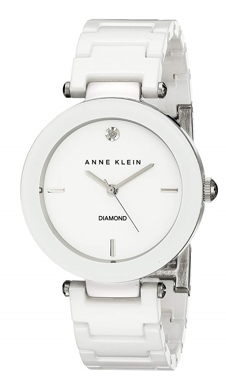 Anne Klein Ceramic Ladies Watch AK-1019WTWT