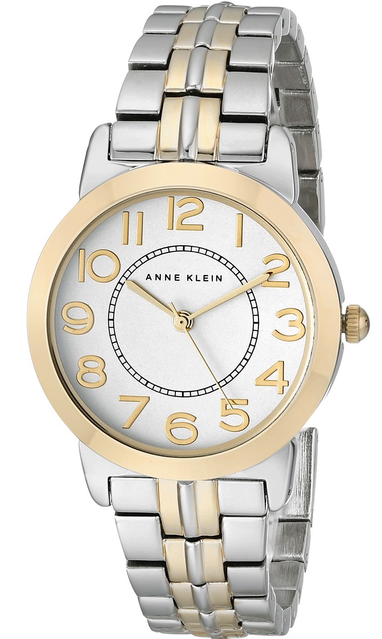 Anne Klein Two-Tone Metal Ladies Watch AK-1791SVTT