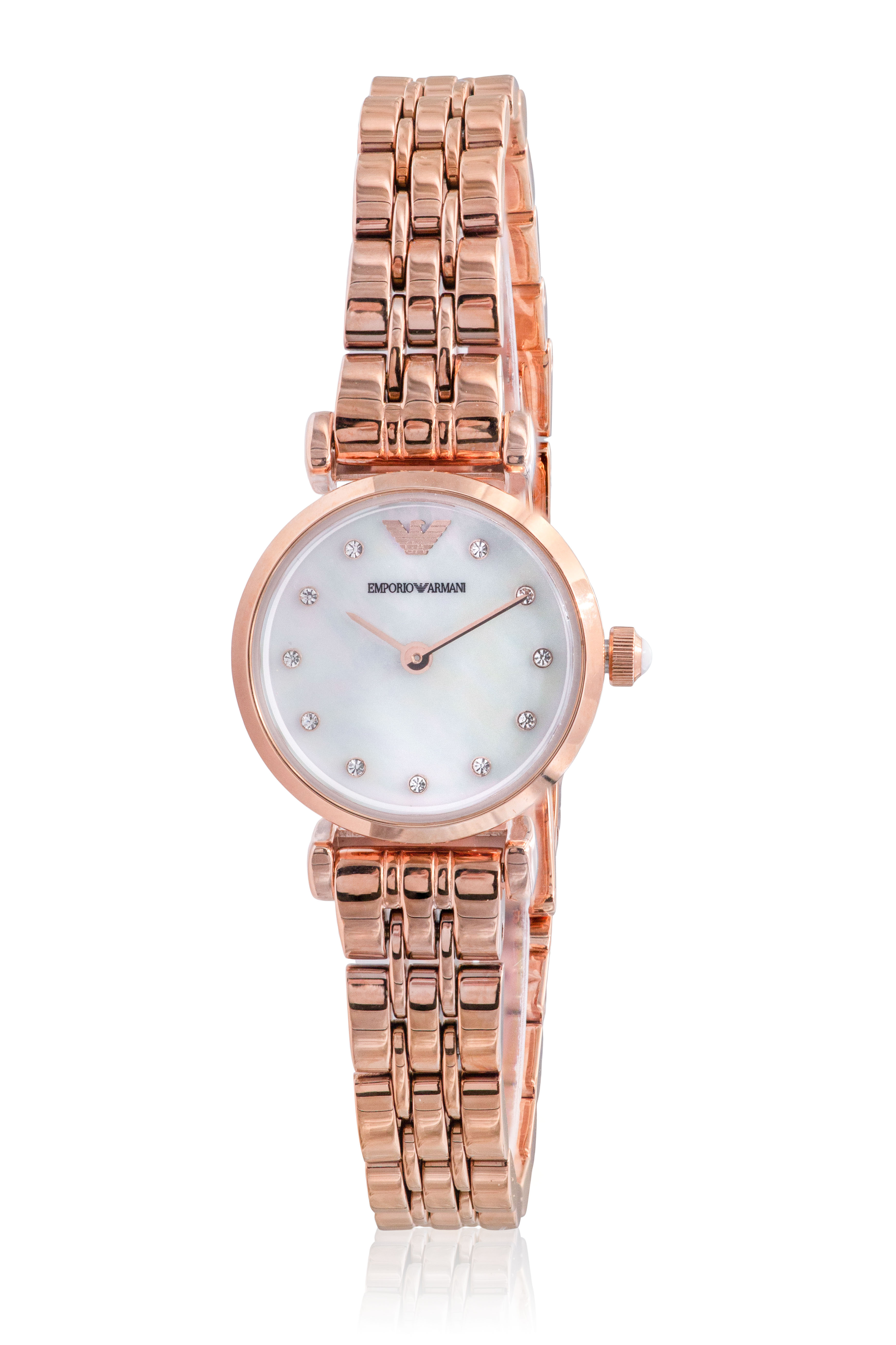 Emporio Armani Rose Gold-Tone Ladies Watch AR11203