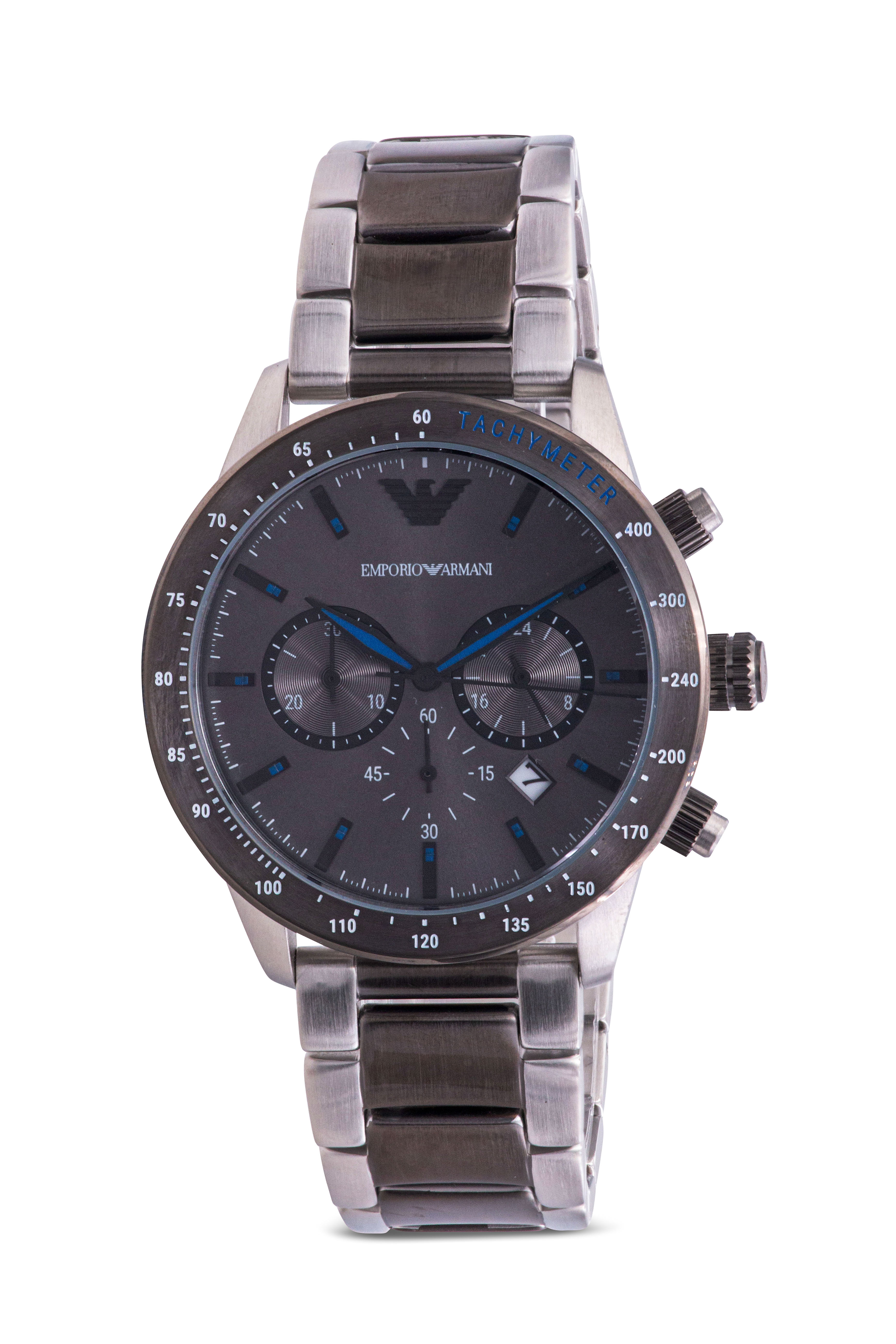 Emporio Armani Two-Tone Chronograph Mens Watch AR11391