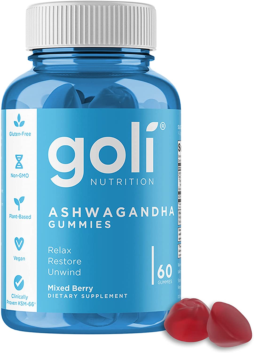 ASHWA Vitamin Gummy by Goli Nutrition - 5 PACK