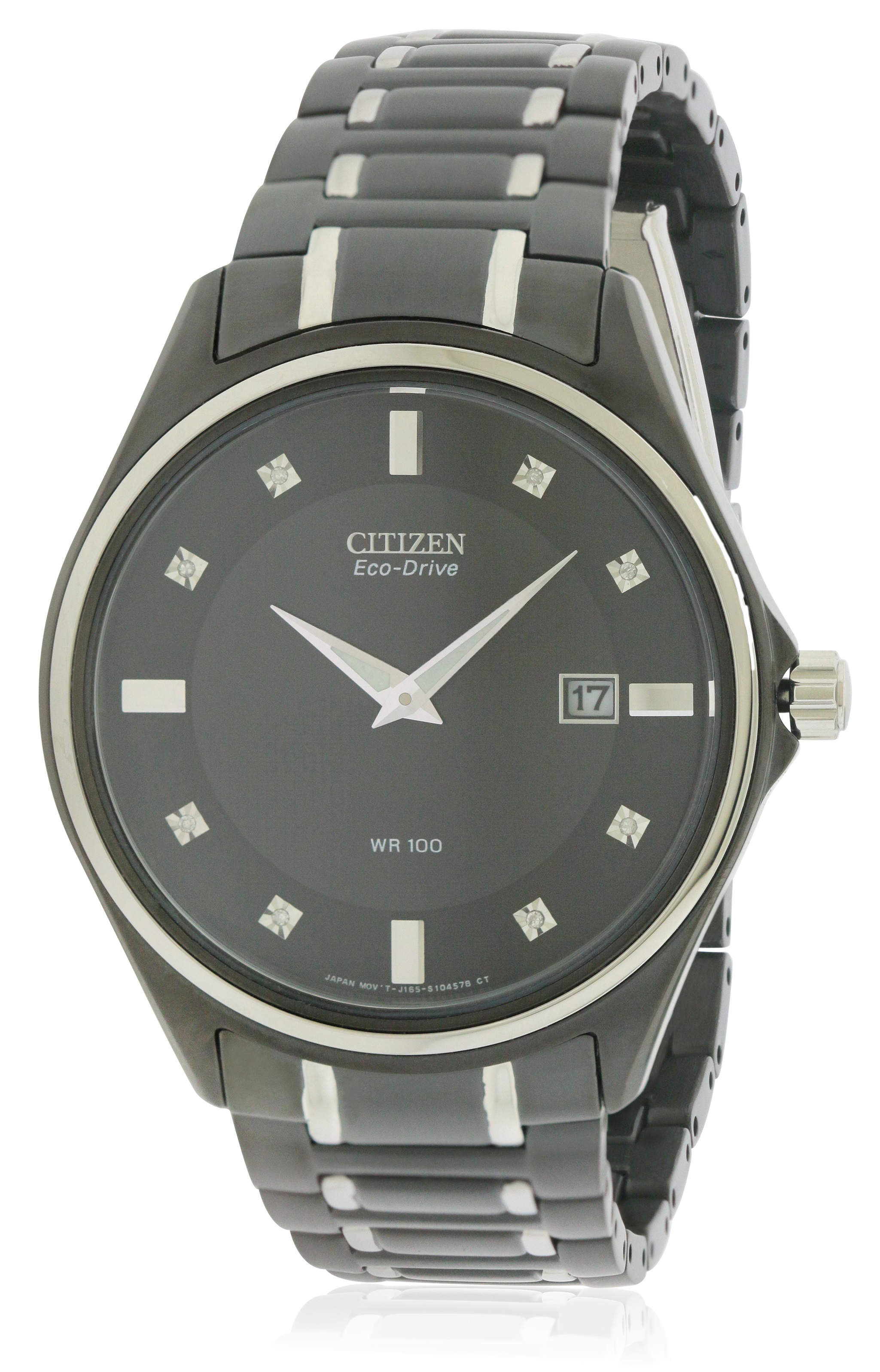 Citizen Eco-Drive Diamond Mens Watch AU1054-54G