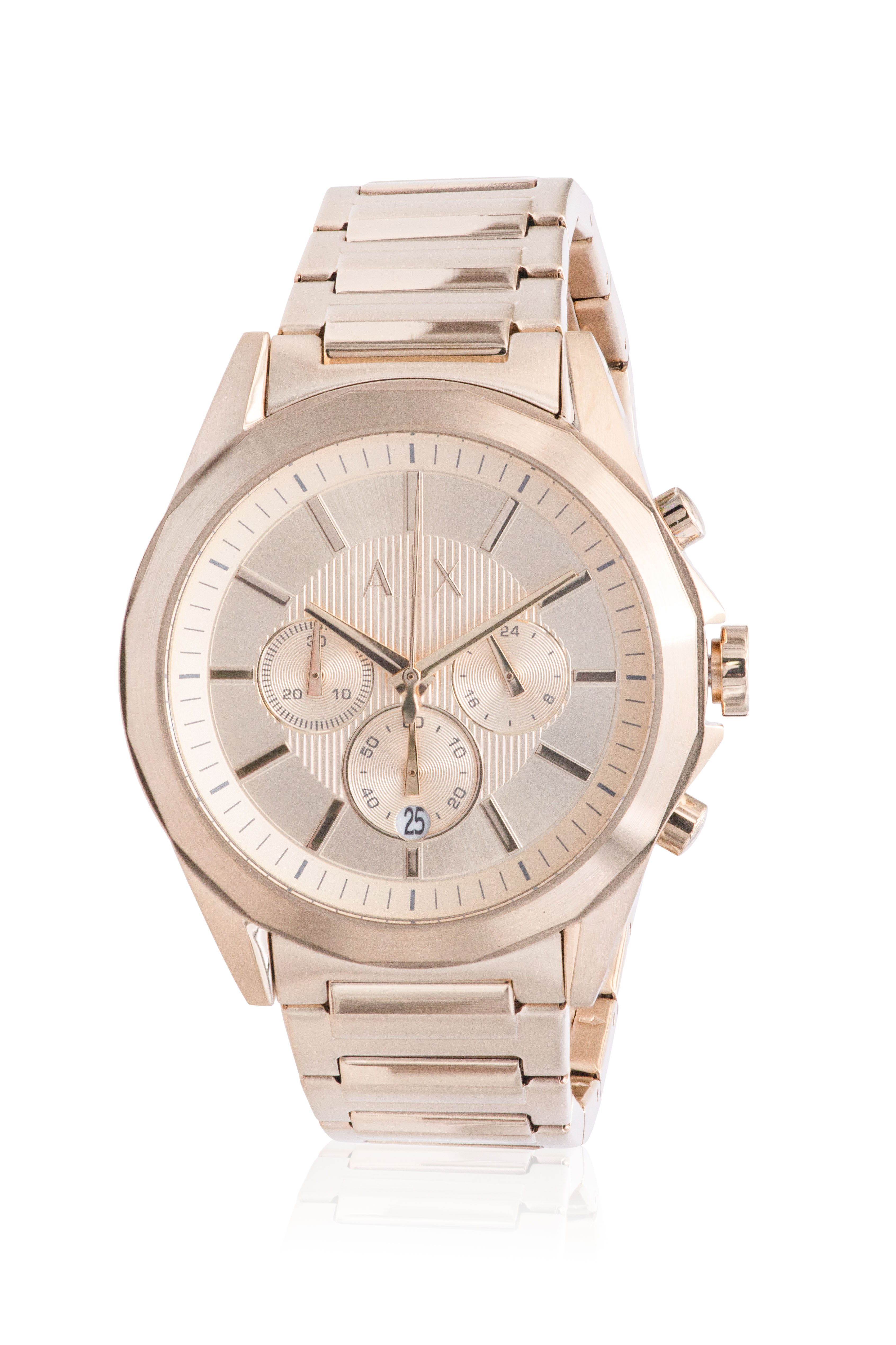 Armani Exchange Drexler Gold-Tone Mens Watch AX2602
