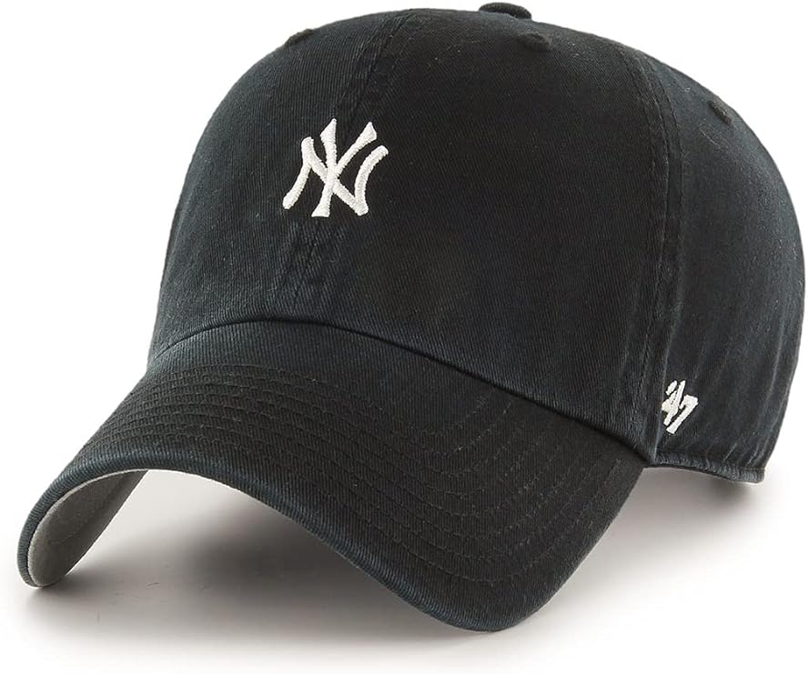 47 Brand New York Yankees Base Runner Clean Up Cap - Navy - One Size