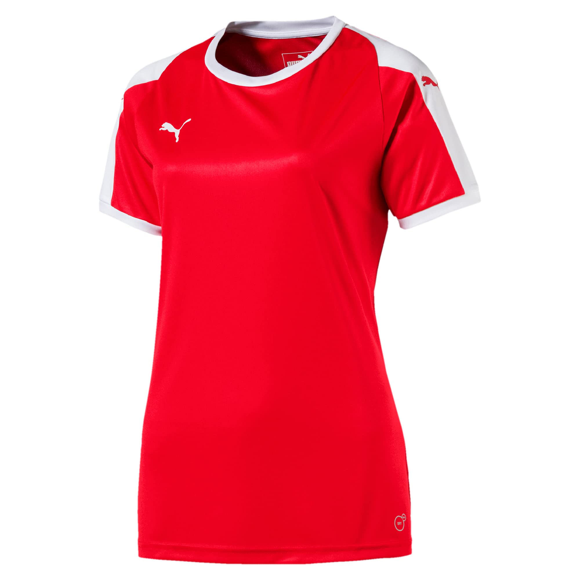 PUMA Womens Liga Jersey - Red/White - X-Small