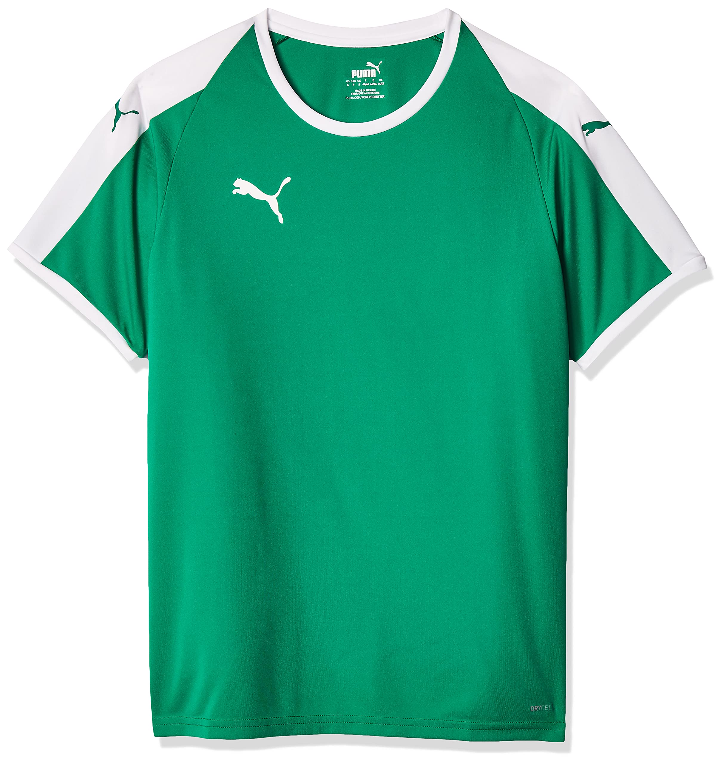 PUMA Mens Liga Jersey - Pepper Green/White - Medium