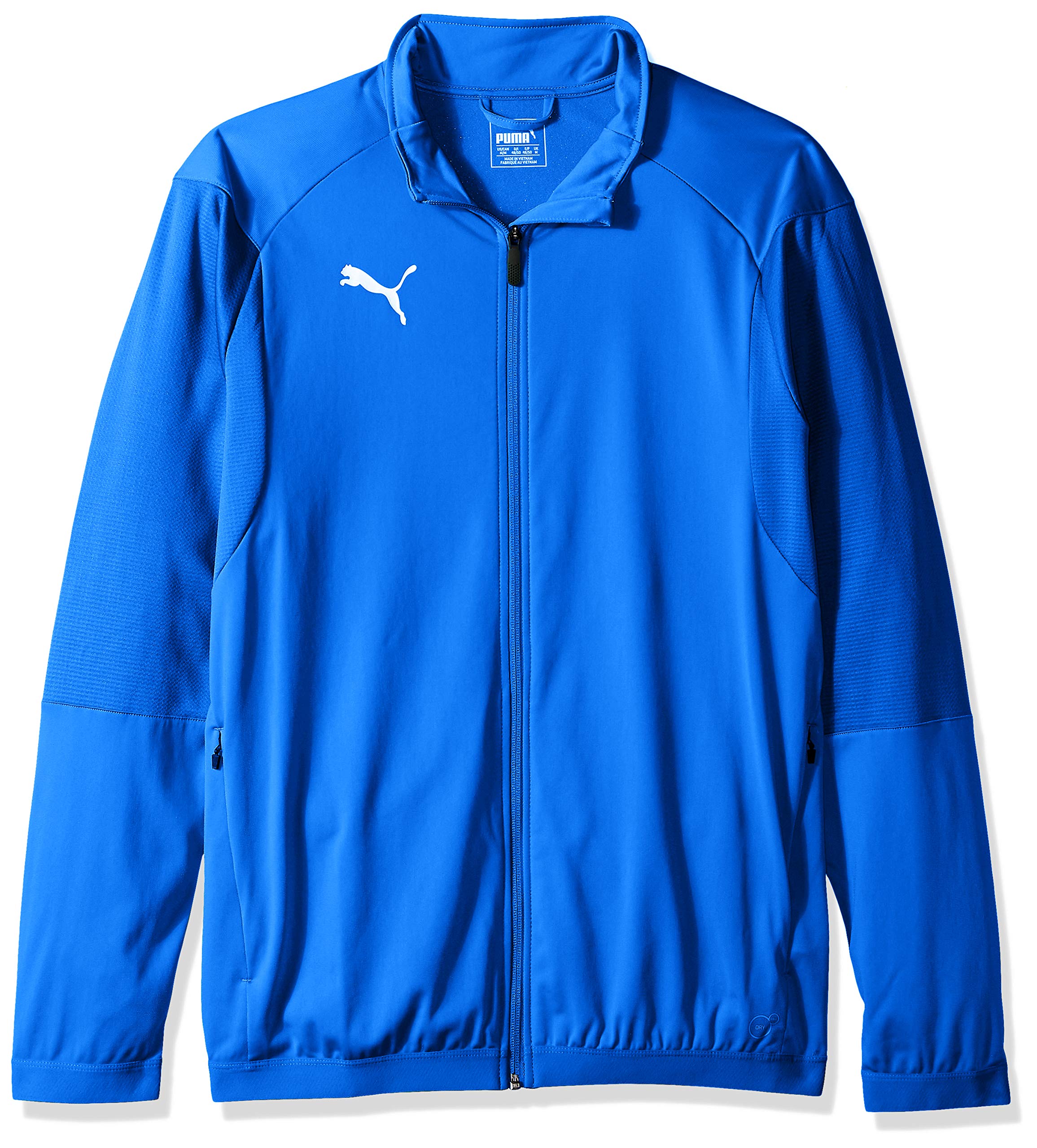 PUMA Mens Liga Training Jacket - Electric Blue Lemonade/White - XX-Large