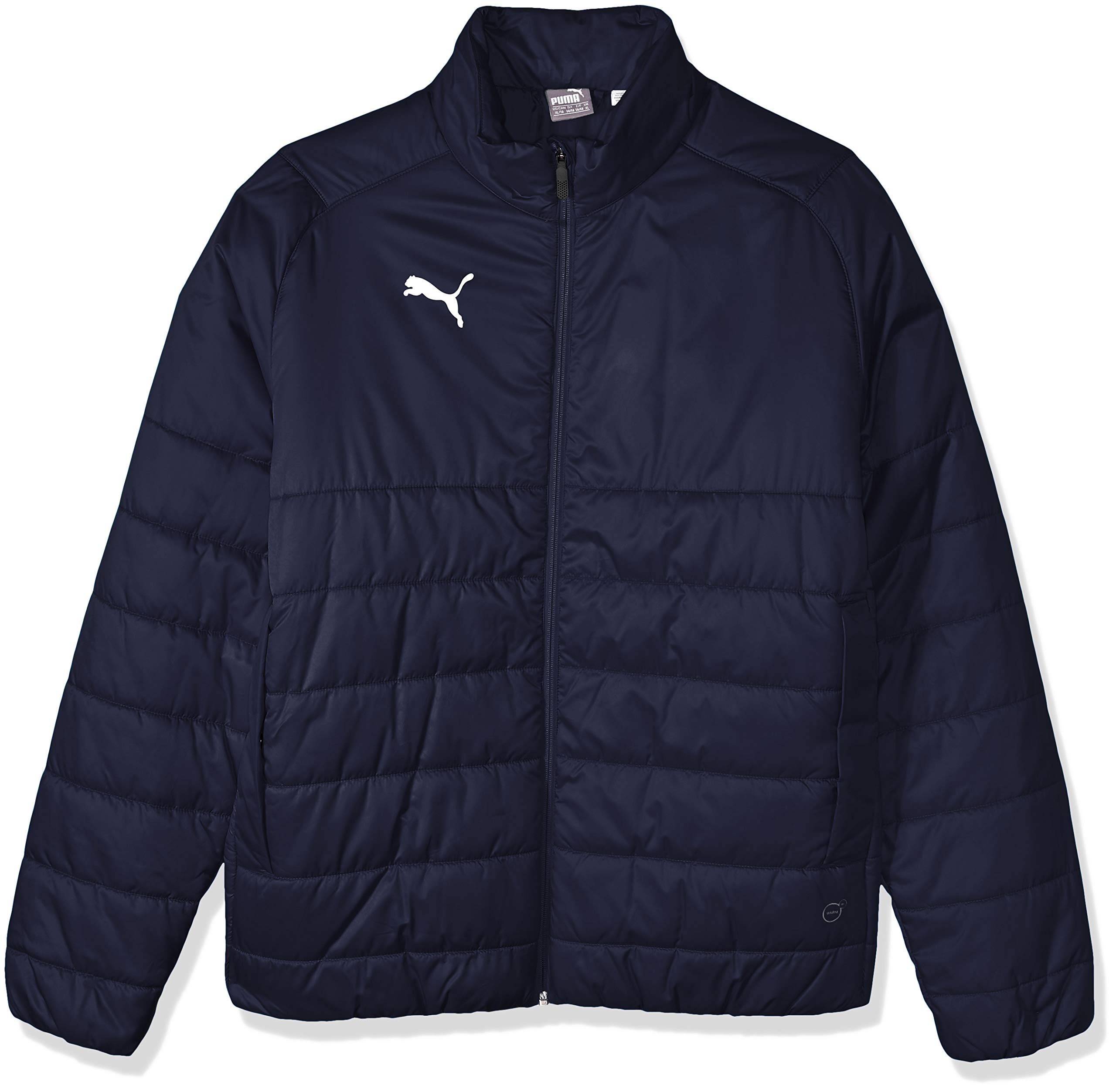 PUMA Mens Liga Casuals Padded Jacket - Peacoat/White - Small