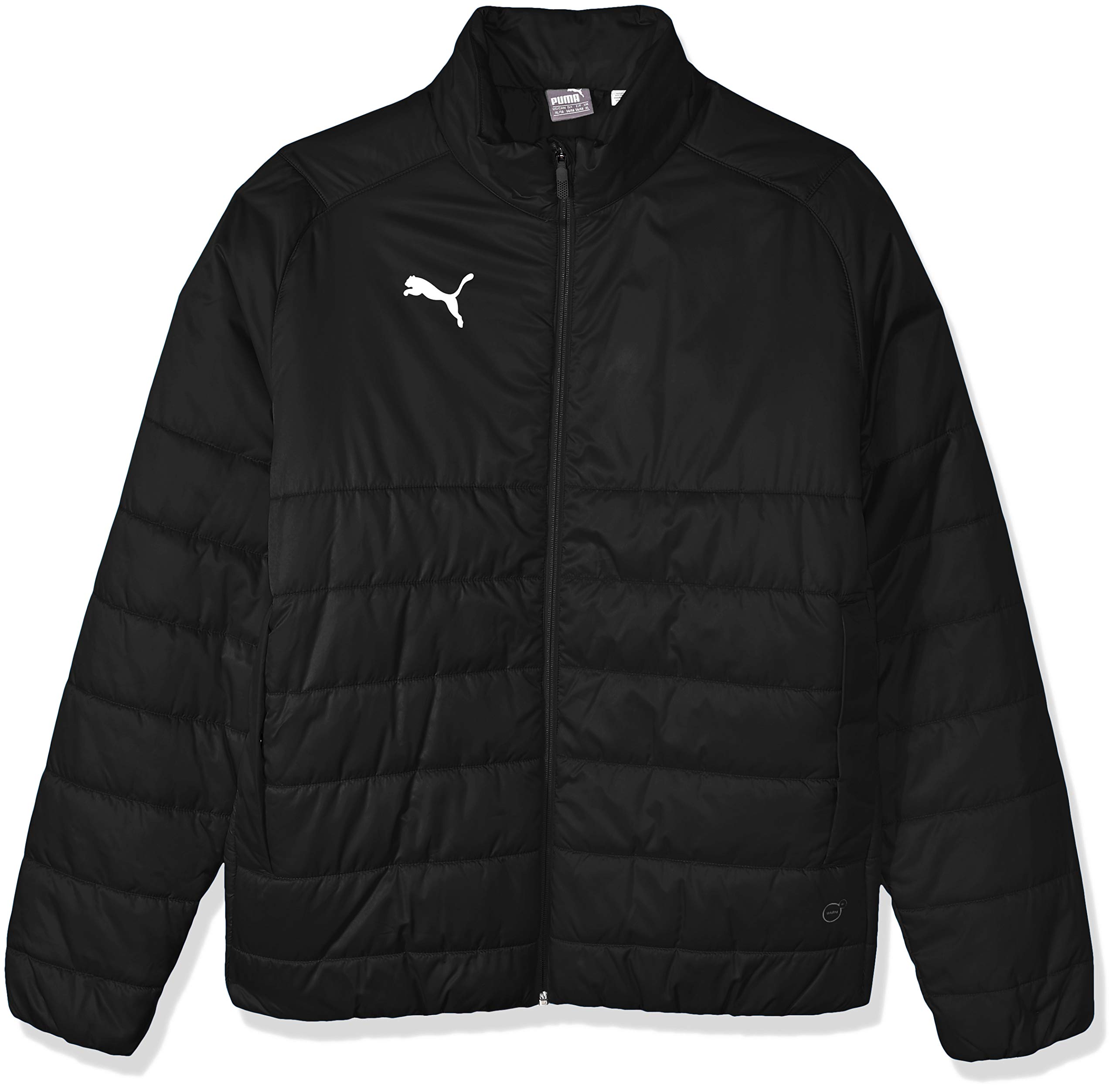 PUMA Mens Liga Casuals Padded Jacket - Black/White - Small