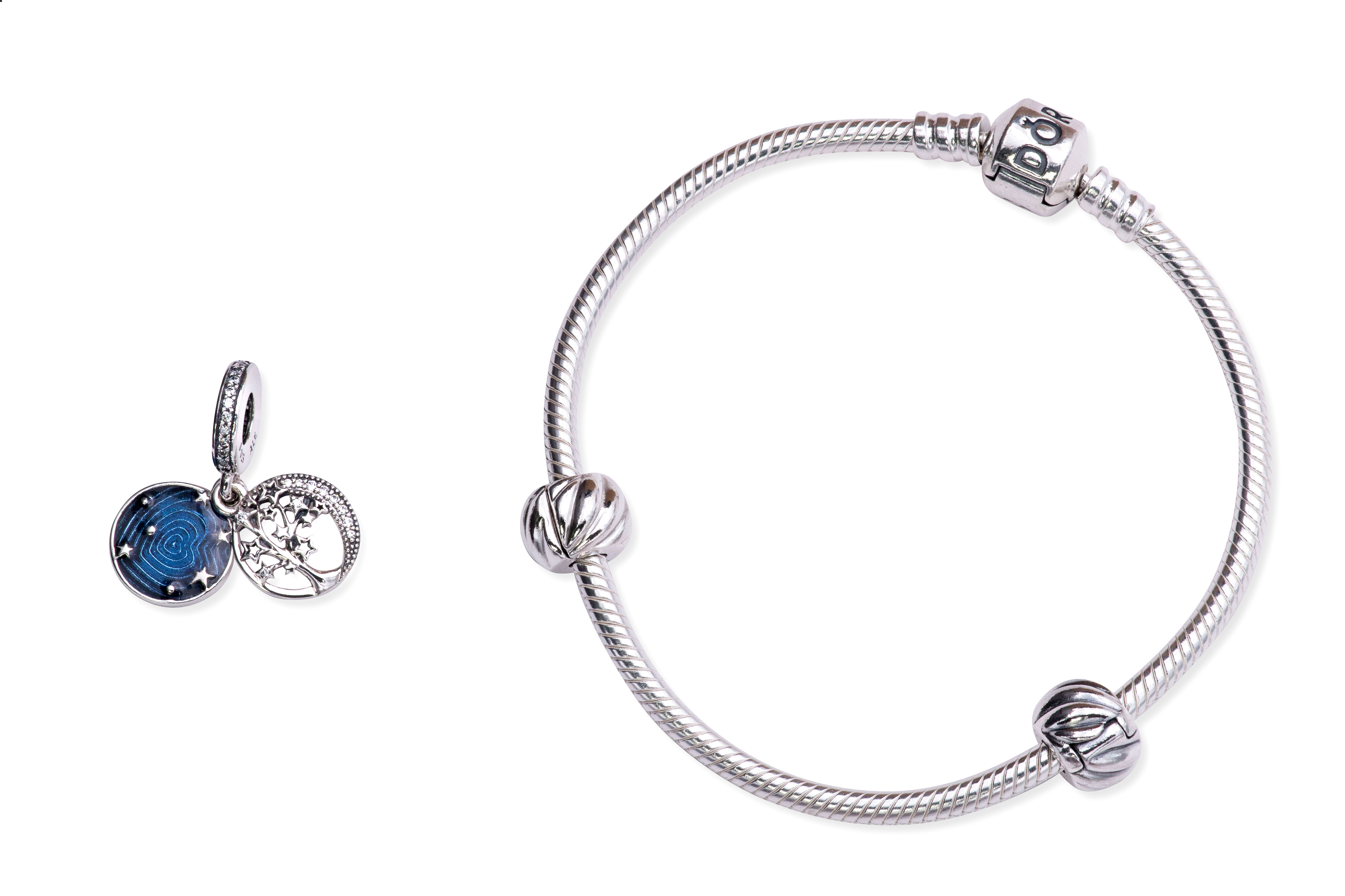 Pandora Galaxy Moon Bracelet Gift Set