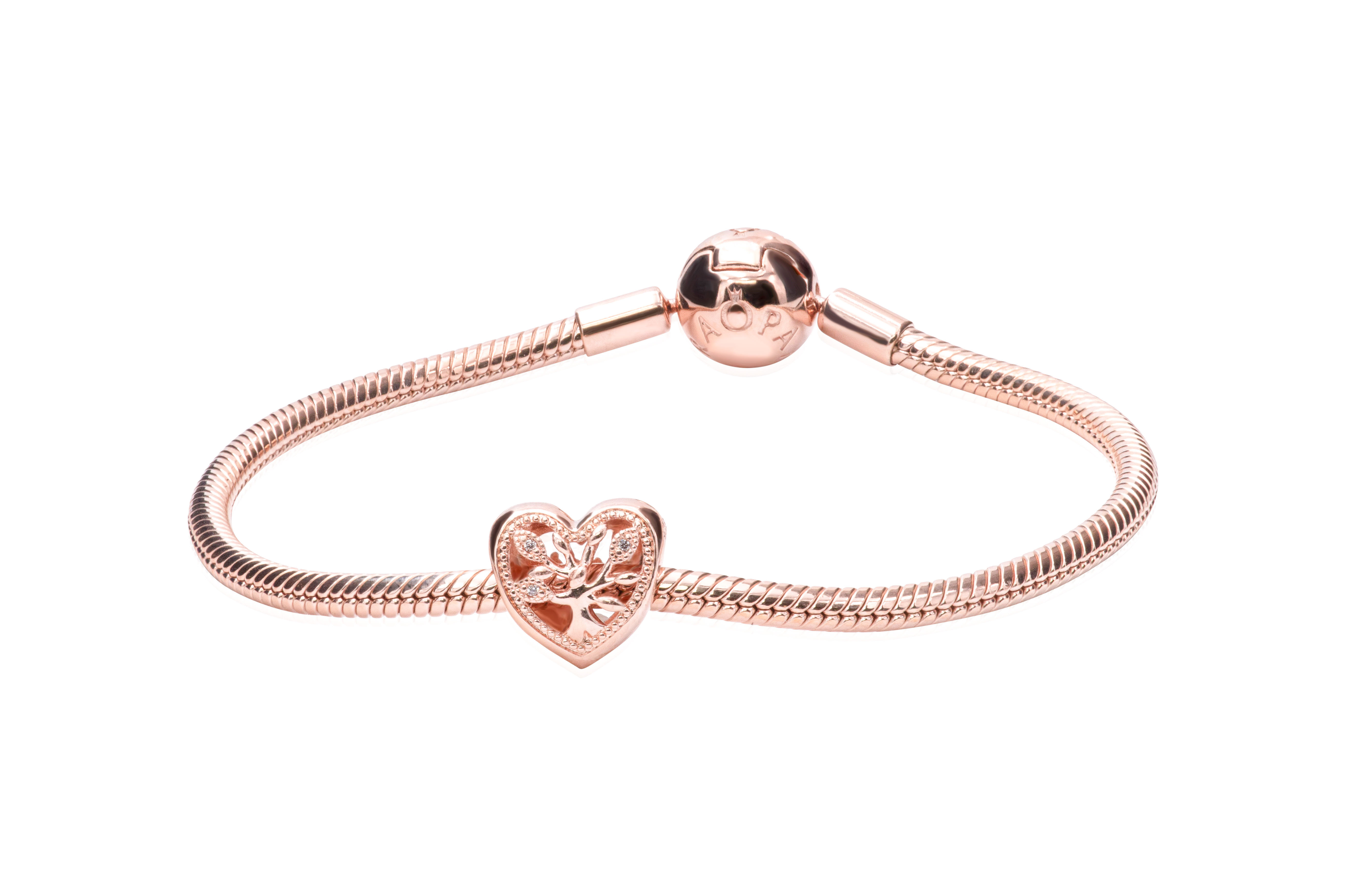 Pandora Family Tree Heart Bracelet Gift Set