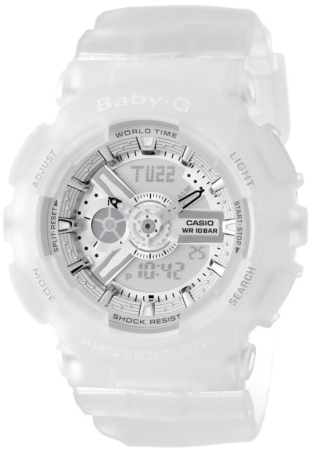 Casio Baby-G White Ladies Watch BA110-7A2CR