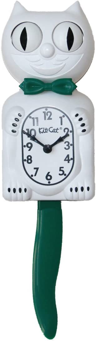 Kit Cat Klock Gentlemen Seasonal Edition - Candy Cane Green