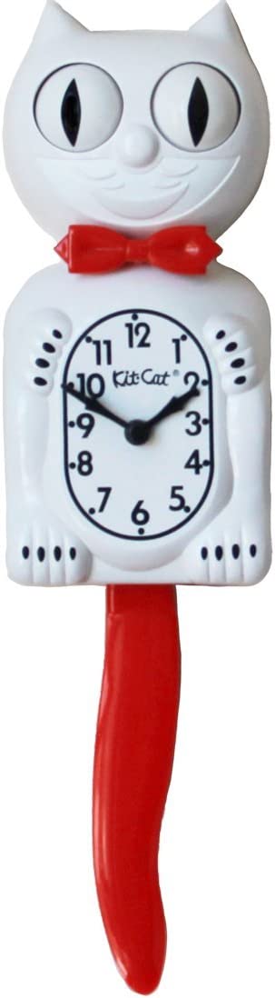 Kit Cat Klock Gentlemen Seasonal Edition - Candy Cane Red