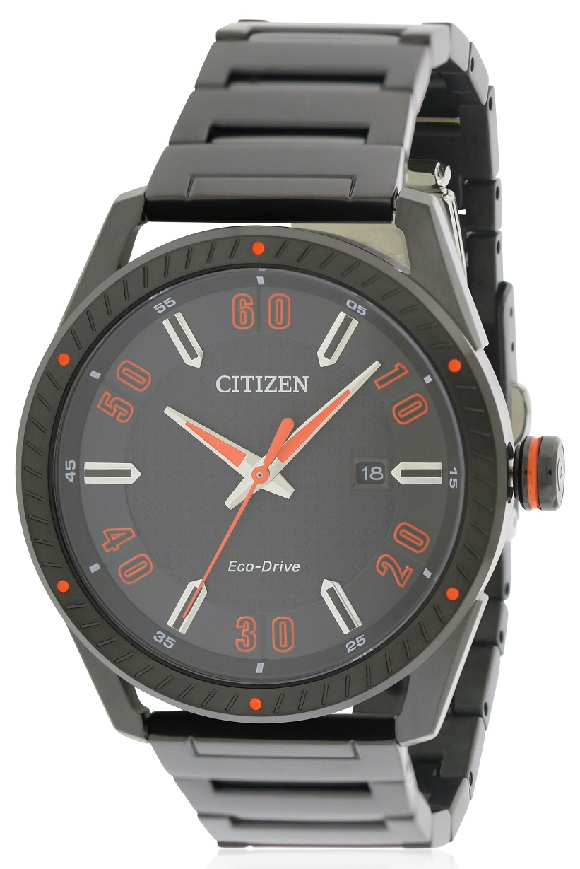 Citizen Drive Black Stainless Steel Mens Watch BM6995-51E