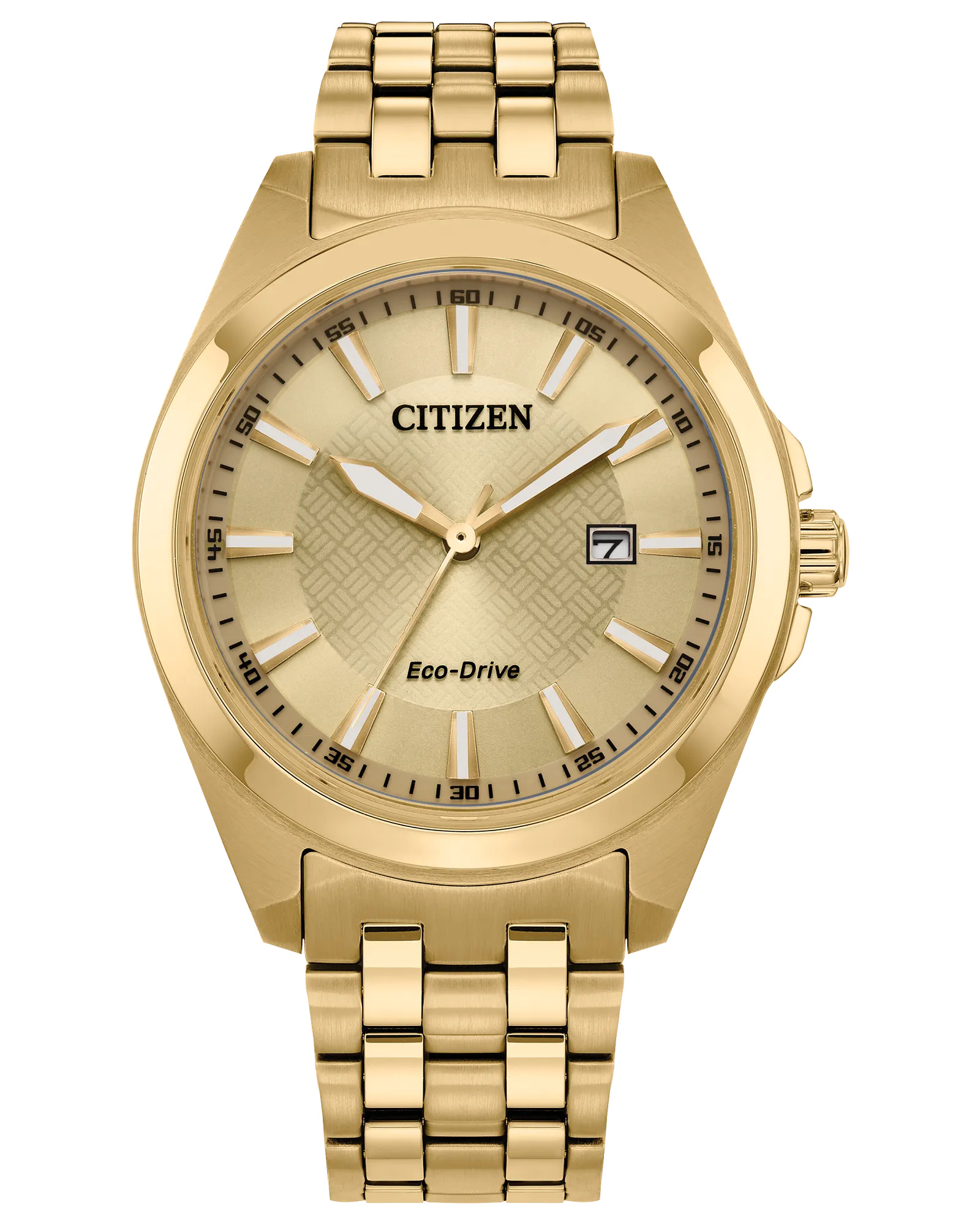 Citizen Eco-Drive Peyten Gold-Tone Mens Watch BM7532-54P