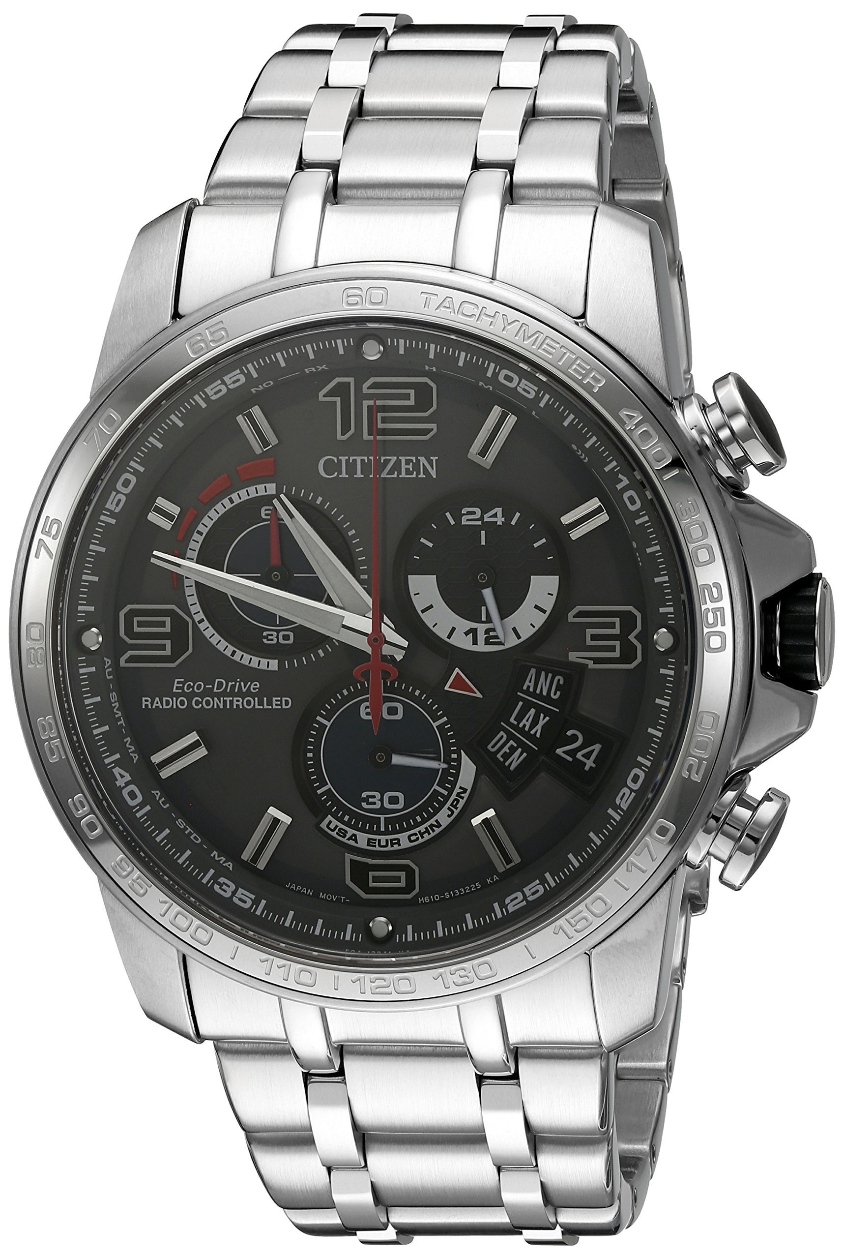 Citizen Chrono Time AT Stainless Steel Mens Watch BY0100-51H