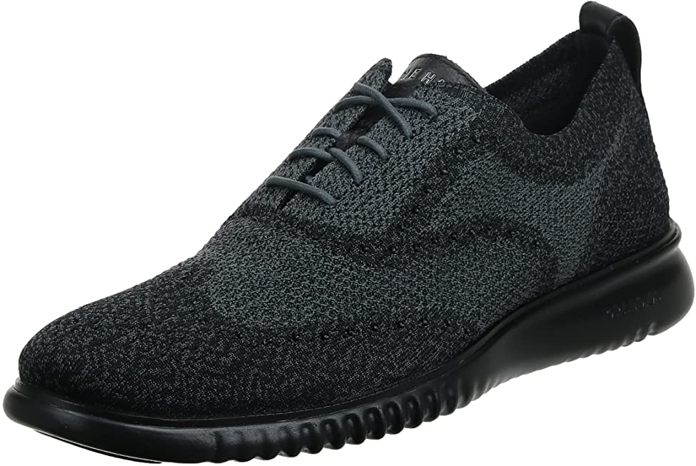 Cole Haan Mens 2.0 Zerogrand Stitchlite Oxford - Black/Magnet/Black - 10