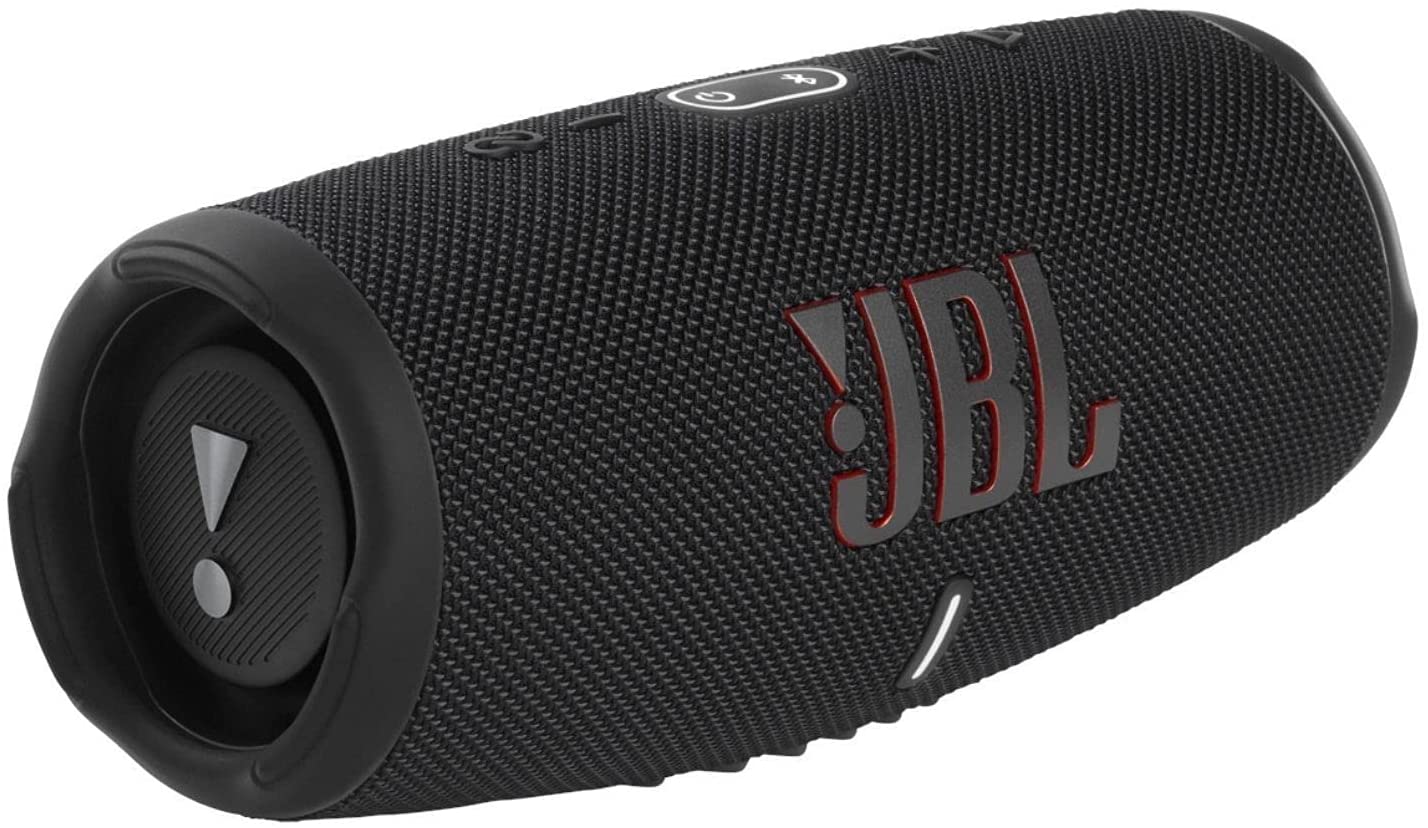 JBL Charge 5 Portable Waterproof Speaker with Powerbank - Black