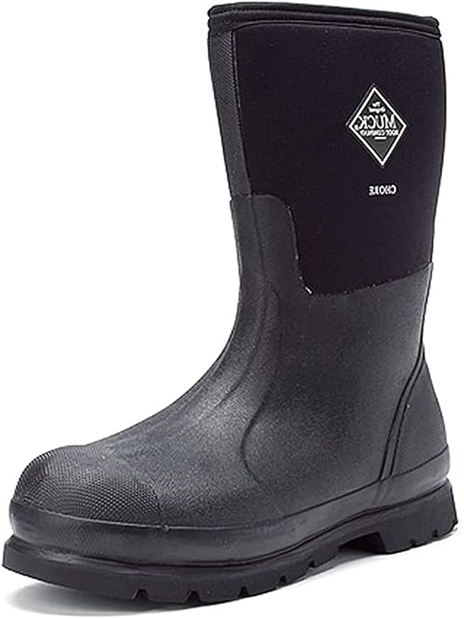 Muck Boot Mens Chore Mid Boot - Black - 8