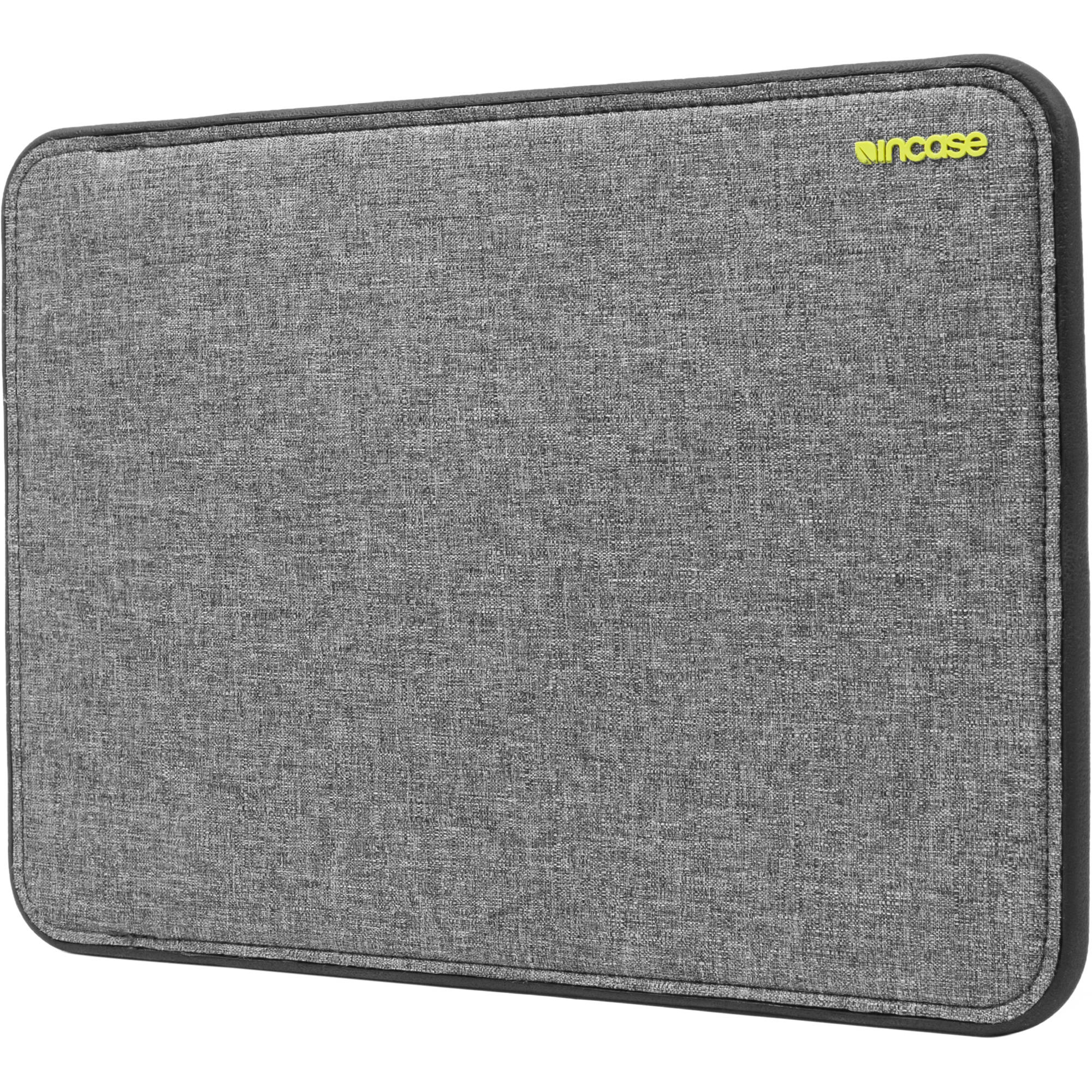 Incase Designs ICON Sleeve with TENSAERLITE for 13 Inch MacBook Pro Retina - Heather Gray / Black - CL60647 (OPEN BOX)