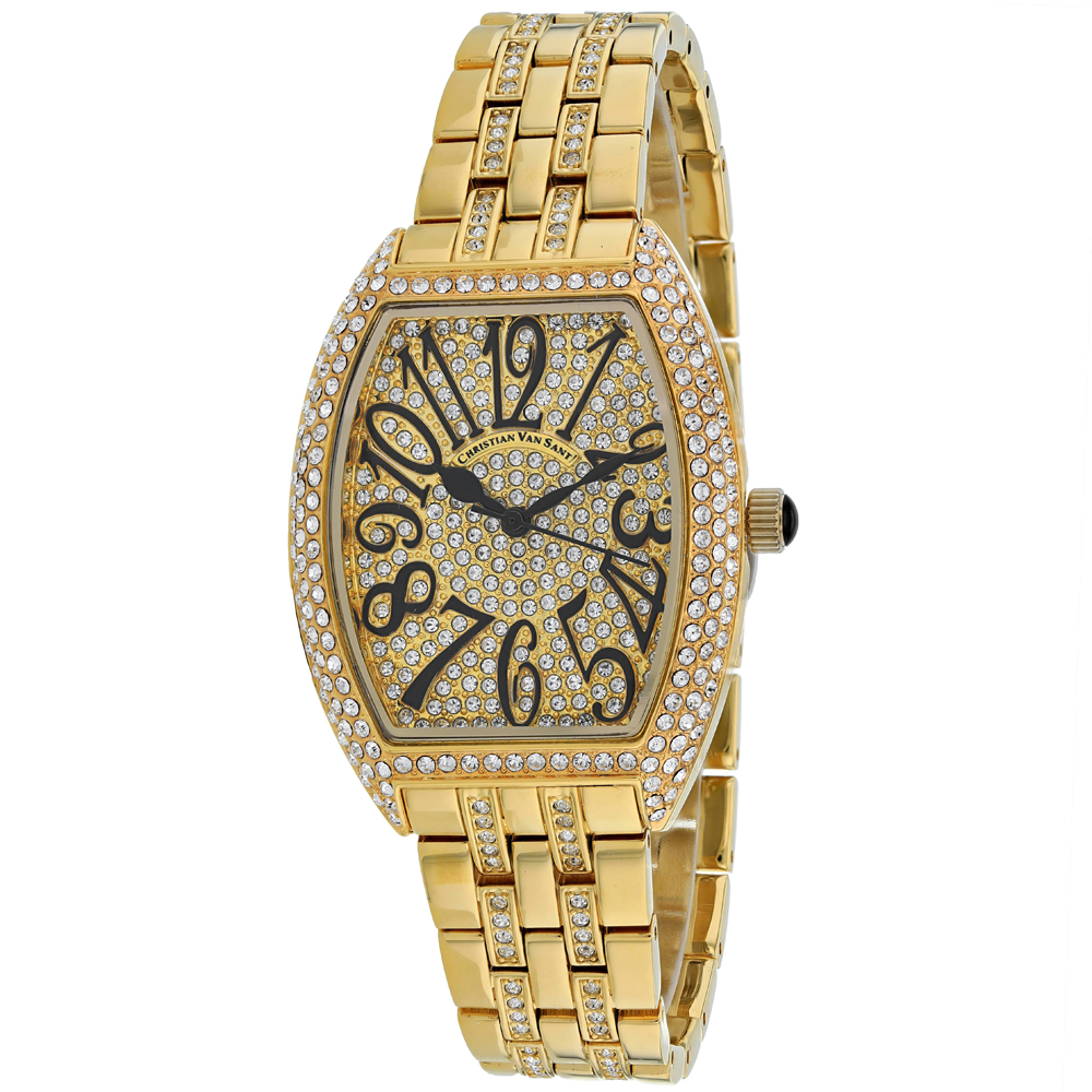 Christian Van Sant Elegant Sparkle Ladies Watch CV0261