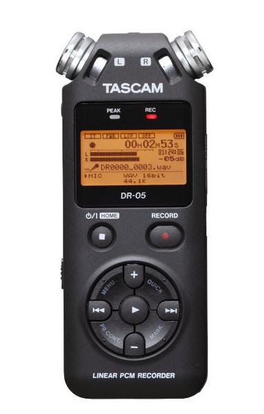 TASCAM Portable Digital Recorder (Version 2) - DR-05 (OPEN BOX)