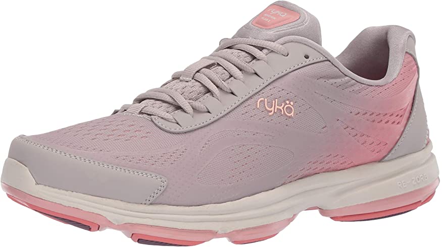 Ryka Womens Devotion Plus 2 Walking Shoe - Silver Cloud - 10