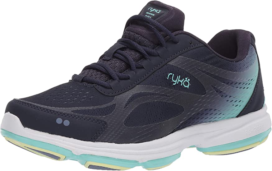 Ryka Womens Devotion Plus 2 Walking Shoe - Navy Blazer - 8.5