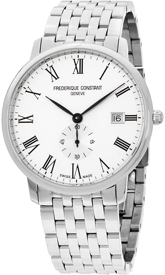 Frederique Constant Slim Line Stainless Steel Mens Watch FC-245WR5S6B