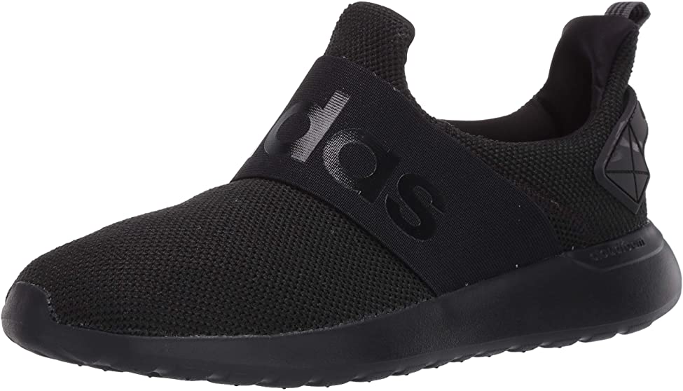 Adidas Womens Lite Racer Adapt Athletic Shoe - Black/Grey - 11